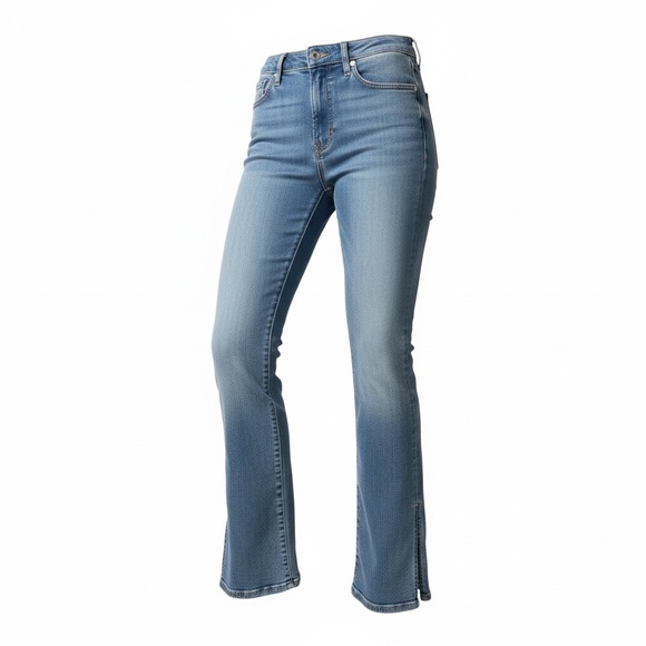 Frame Denim Denim - Frame Le Super High Mini Boot Slit-Hem Jeans In Danbury 26